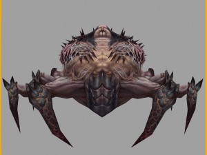 low poly 3d monster - eggs 3Dモデル