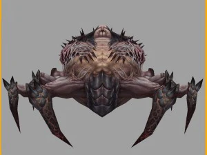low poly 3d monster - eggs 3D Model