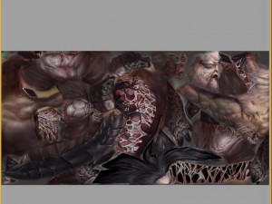 low poly 3d monster - eggs 3Dモデル