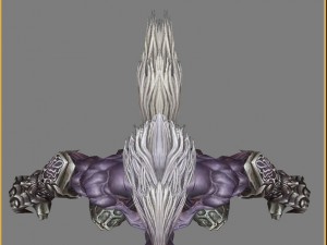 low poly 3d monster - horseface monster Modèle 3D