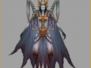 low poly 3d monster - manchu 3Dモデル