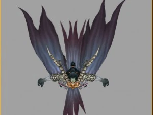 low poly 3d monster - manchu 3D Model
