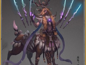 low poly 3d monster - general elk Modelo 3D
