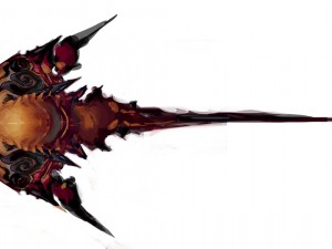 low poly 3d monster - devil fish 01 Modèle 3D