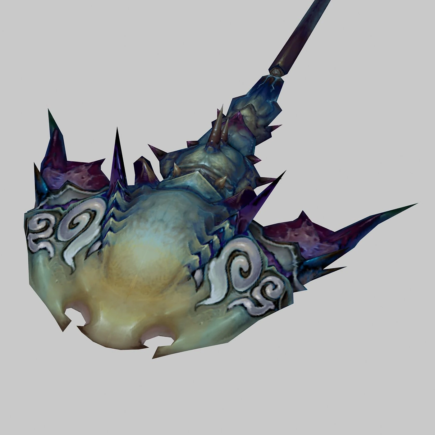 로우 폴리 3d 몬스터 - 악마 02 3D 모델 .c4d .max .obj .3ds .fbx .stl .blend 