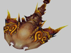 Low-Poly-3D-Monster - Teufelsfisch 03 3D Modell