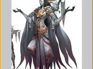low poly 3d monster - the devil queen 3D मॉडल