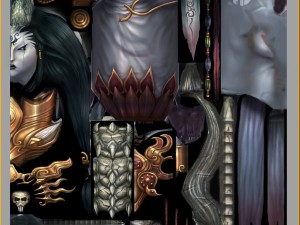 low poly 3d monster - the devil queen 3D मॉडल