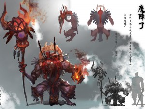 low poly 3d monster - devil 3D Model