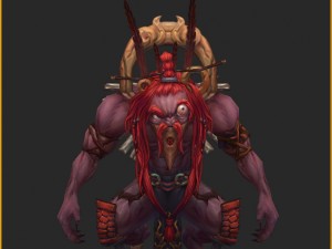 low poly 3d monster - devil 3D मॉडल