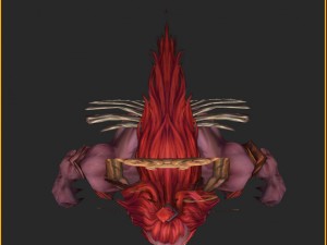 low poly 3d monster - devil 3D मॉडल