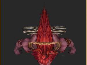 low poly 3d monster - devil 3D Model