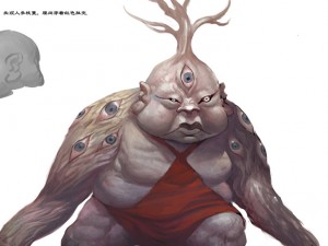 low poly 3d monster - moyan ginseng doll 3D Model