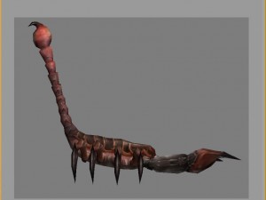 low poly 3d monster - the mother-in-law 02 3D Model
