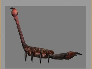 low poly 3d monster - the mother-in-law 02 3D Model