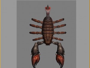 low poly 3d monster - the mother-in-law 02 3D Model