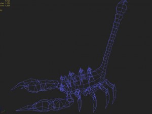 low poly 3d monster - the mother-in-law 02 3D Model