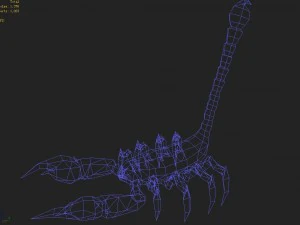 low poly 3d monster - the mother-in-law 02 3D Model