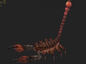 low poly 3d monster - the mother-in-law 02 3D Model