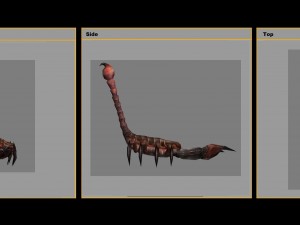 low poly 3d monster - the mother-in-law 02 3D Model