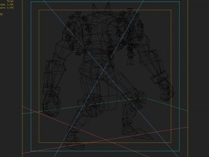 low poly 3d monster - wooden puppet 12 3D Модель