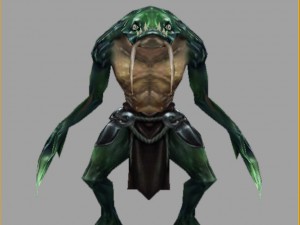 low poly 3d monster - squid elite 3D Модель