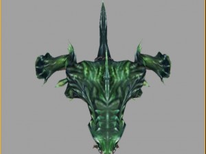 low poly 3d monster - squid elite 3D Модель