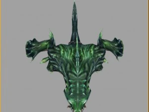 low poly 3d monster - squid elite 3D Model