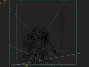 low poly 3d monster - catfish commandant Modelo 3D