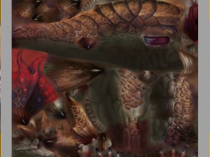 low poly 3d monster - rodents 3D मॉडल