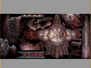 low poly 3d monster - guardian Model 3D