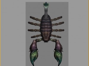 low poly 3d monster - trolltail 3D Модель