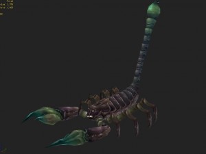 low poly 3d monster - trolltail 3D Модель