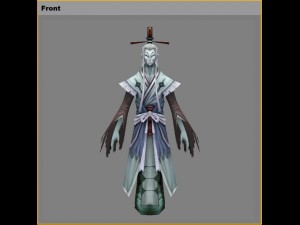 low poly 3d monster - tsing yi hideyoshi 3Dモデル