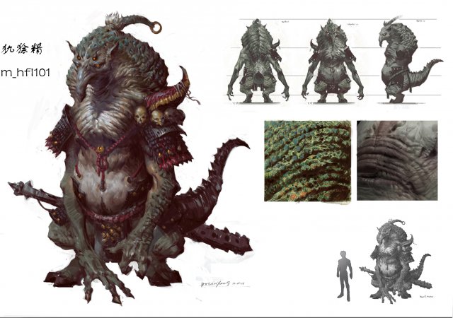 low poly 3d monster - armadillo fine Model 3D .c4d .max .obj .3ds .fbx .stl .blend 