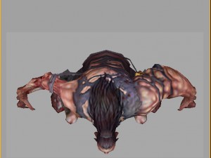 low poly 3d monster - zombies 3D-Modell
