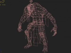 low poly 3d monster - zombies 3D Model