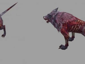 low poly 3d monster - zombies 3D Model