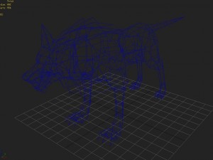 low poly 3d monster - zombies Model 3D