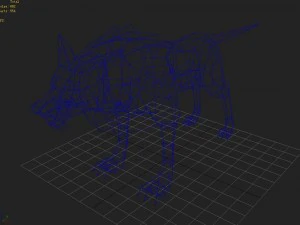 low poly 3d monster - zombies 3D Model
