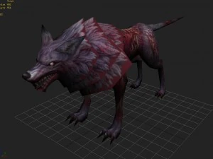 low poly 3d monster - zombies 3D Model