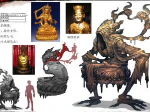 низькополігональний 3d-монстр - спалена мідь людина 01 3D Модель