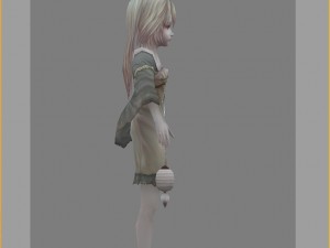 low poly 3d monster - shen tu kui yin 3D 모델