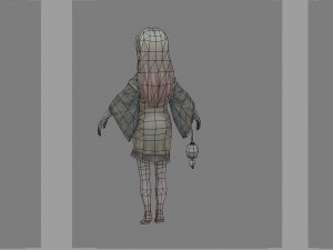 low poly 3d monster - shen tu kui yin 3D 모델