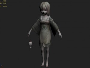 low poly 3d monster - shen tu kui yin 3D 모델