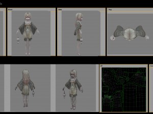 low poly 3d monster - shen tu kui yin 3D 모델