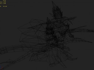 low poly 3d monster - the devil 3D 모델