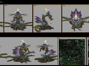 low poly 3d monster - the devil 3D 모델