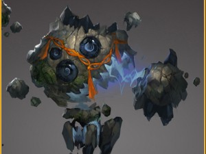 low poly 3d monster - ishigaki 3D 모델