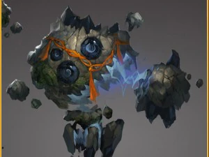 low poly 3d monster - ishigaki 3D Model